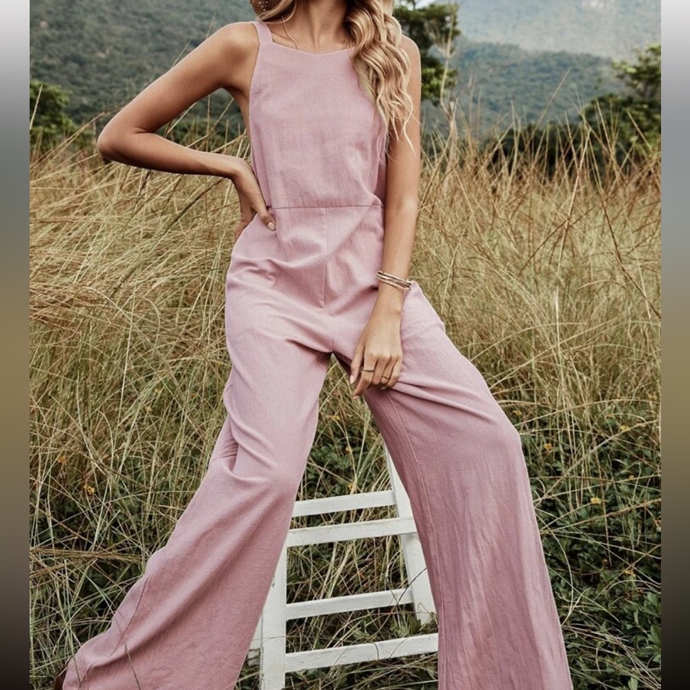 🥳Host Pick🎉🎉Cami Jumpsuit - Picture 3 of 5